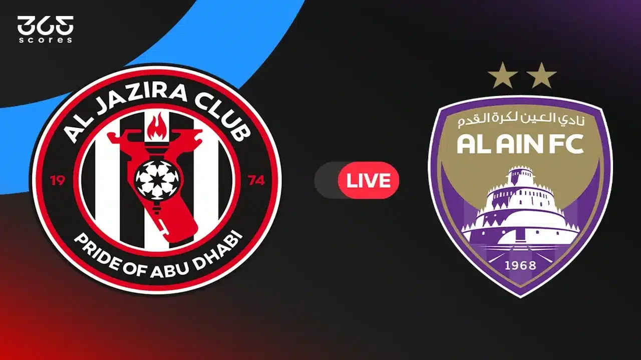 مواجهة قوية.. العين يواجه الجزيرة في الجولة الثامنة بالدوري الإماراتي 2025